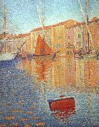 Paul Signac Red Buoy oil painting on canvas